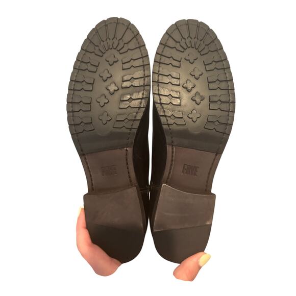 Frye Melissa Double Sole Black Chelsea Boot Size 9 New - Picture 7 of 10